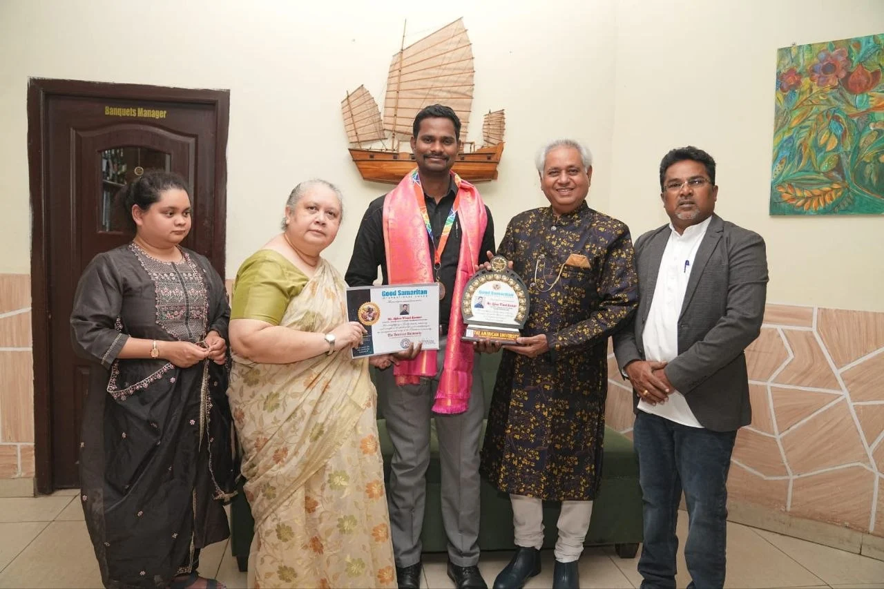 Honoured with the Good Samaritan Award 2025